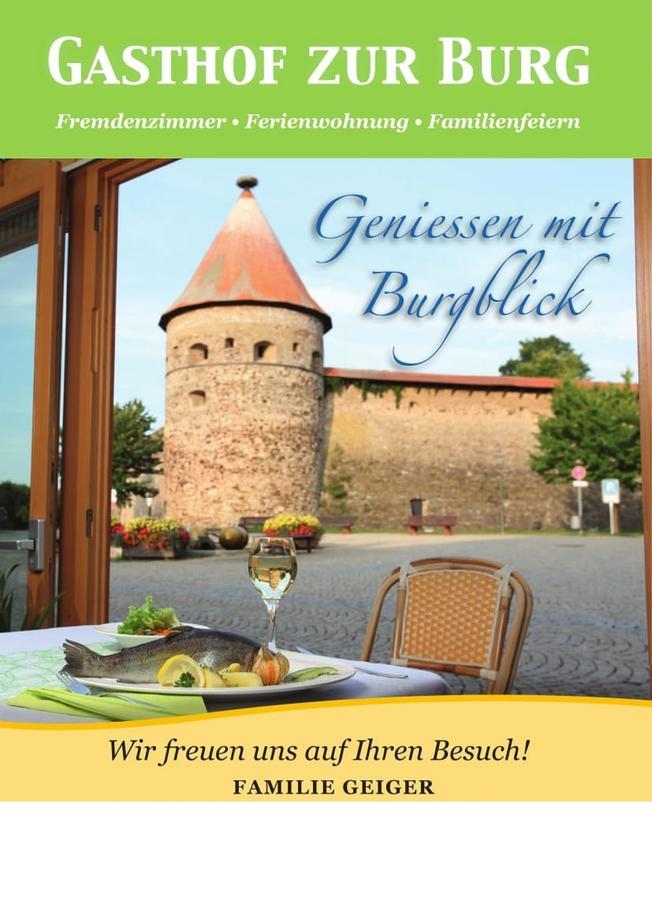 Gasthof Zur Burg Hohenberg an der Eger Exterior foto
